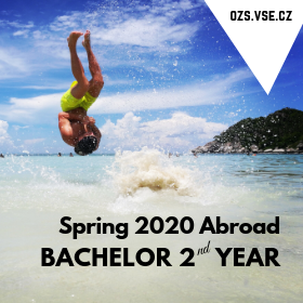 Exchange Program Applications for 2nd year Bachelor Students – Spring 2020