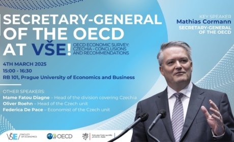 Secretary-General of the OECD at VŠE!