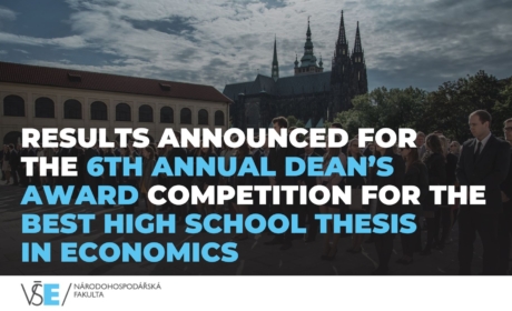 Results Announced for the 6th Annual Dean’s Award Competition for the Best High School Thesis in Economics