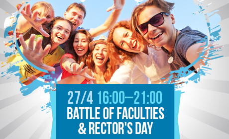 Rector’s Sports Day: Participate in Sports Tournaments or Faculty Battle / 27. 4. /