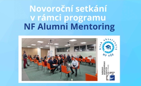 Novoroční setkání v rámci programu NF Alumni Mentoring