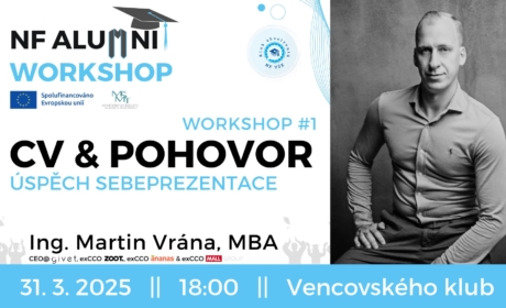 Úspěšný start programu NF Alumni Workshop, první setkání na téma CV & Pohovor
