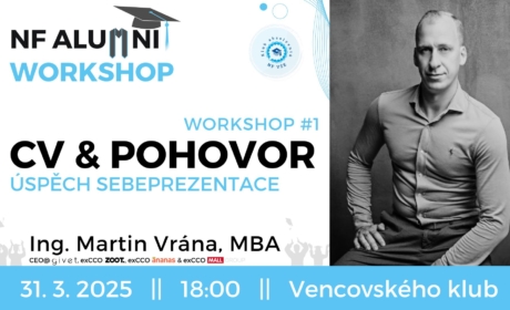 NF Alumni Workshop #1 – CV & POHOVOR – Úspěch sebeprezenatce