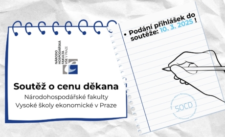 Termín odevzdání přihlášek do SOCD 2025 – 10. března