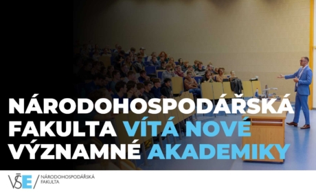 TZ: Národohospodářská fakulta vítá nové významné akademiky