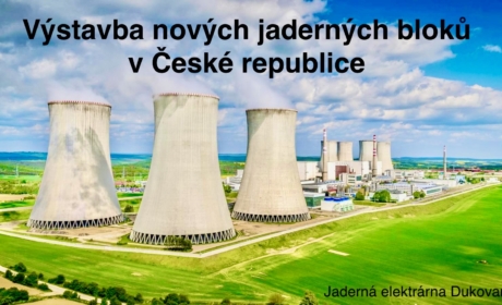 Tisková konference: Budoucnost jaderné energetiky v ČR, výstavba nového bloku nebo nových bloků v jaderných elektrárnách českým průmyslem