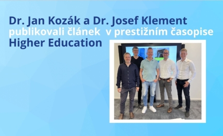 Dr. Kozák a Dr. Klement publikovali článek „Flashbacks of the bad old days? The bureaucratization of Czech universities in the post-communist era“ v prestižním časopise Higher Education