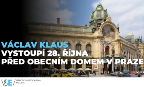 Václav Klaus vystoupí 28. října před Obecním domem v Praze