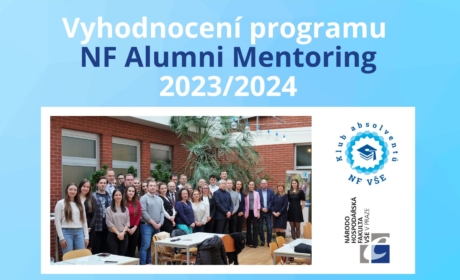 Vyhodnocení programu NF Alumni Mentoring 2023/2024