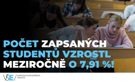 Fakulta zaznamenala růst počtu studentů