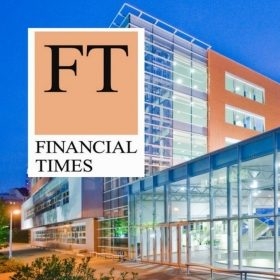 V žebříčku Financial Times „European Business Schools Ranking 2019“ se VŠE umístila na 55. místě