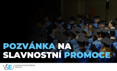 Pozvánka na slavnostní promoce bakalářských a navazujících magisterských programů – 31. října