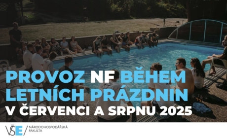 Provoz NF v době letních prázdnin v červenci a srpnu 2025