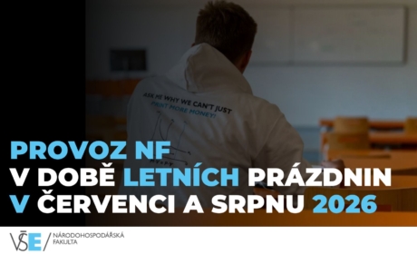 Provoz NF v době letních prázdnin v červenci a srpnu 2026