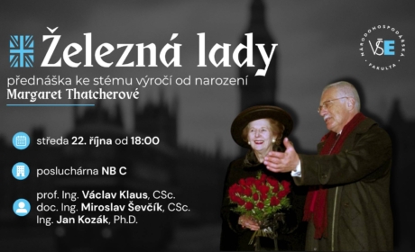 Železná lady: přednáška ke stému výročí od narození Margaret Thatcherové